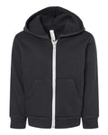 BELLA + CANVAS 3739T Toddler Sponge Fleece Full-Zip Hoodie Sweatshirt
