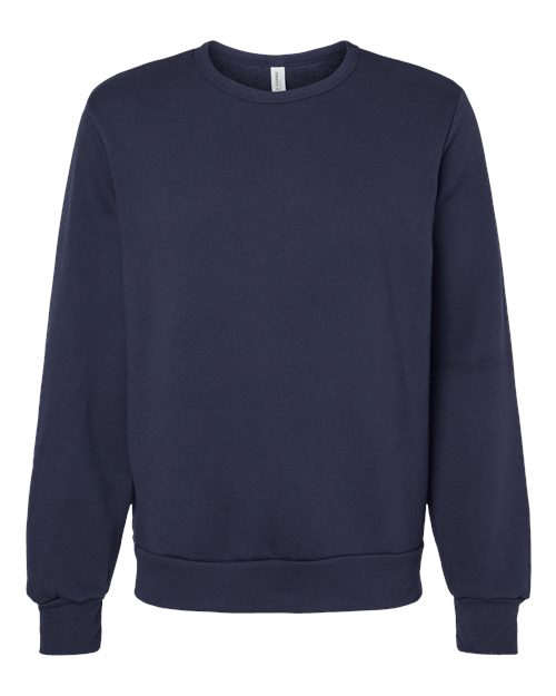 BELLA + CANVAS 3911 Unisex Sponge Fleece Classic Crewneck Sweatshirt