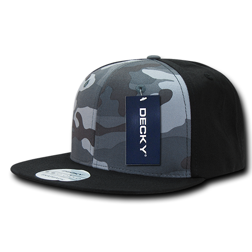 Decky 1049 6 Panel High Profile Structured Camo Snapback