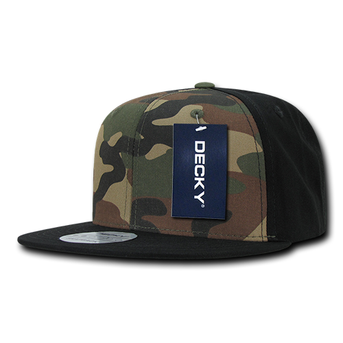 Decky 1049 6 Panel High Profile Structured Camo Snapback