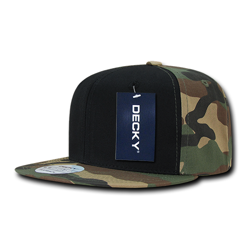 Decky 1049 6 Panel High Profile Structured Camo Snapback