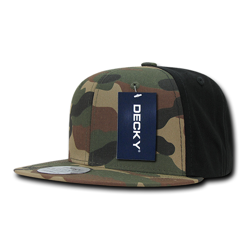 Decky 1049 6 Panel High Profile Structured Camo Snapback
