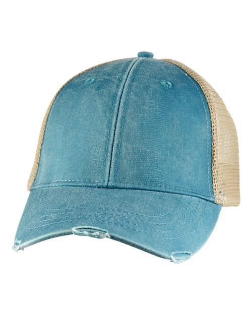 Adams Headwear OL102 Ollie Distressed Trucker Cap