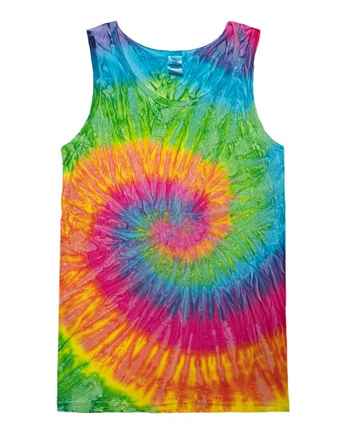 Colortone 3500 Unisex Tie-Dyed Tank Top