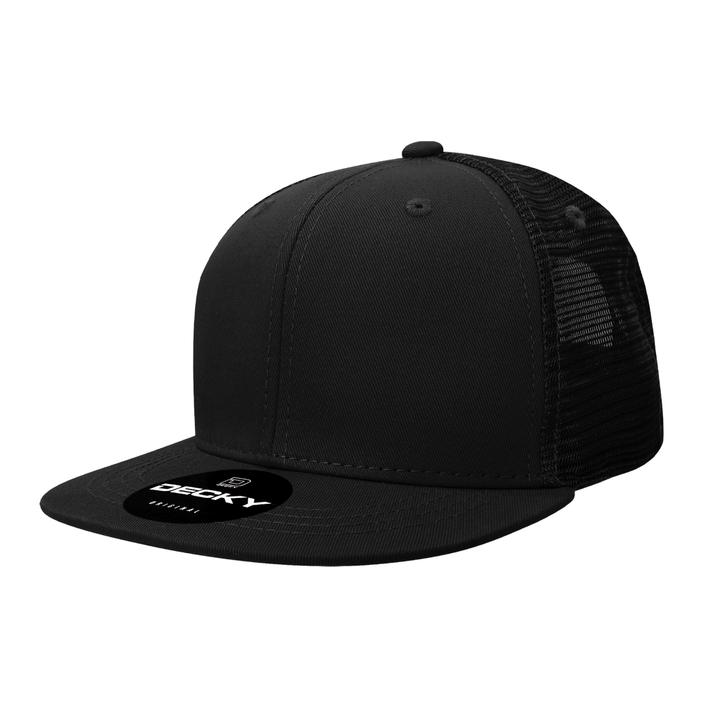 Decky 1052 6 Panel High Profile Structured Acrylic/Polyester Trucker