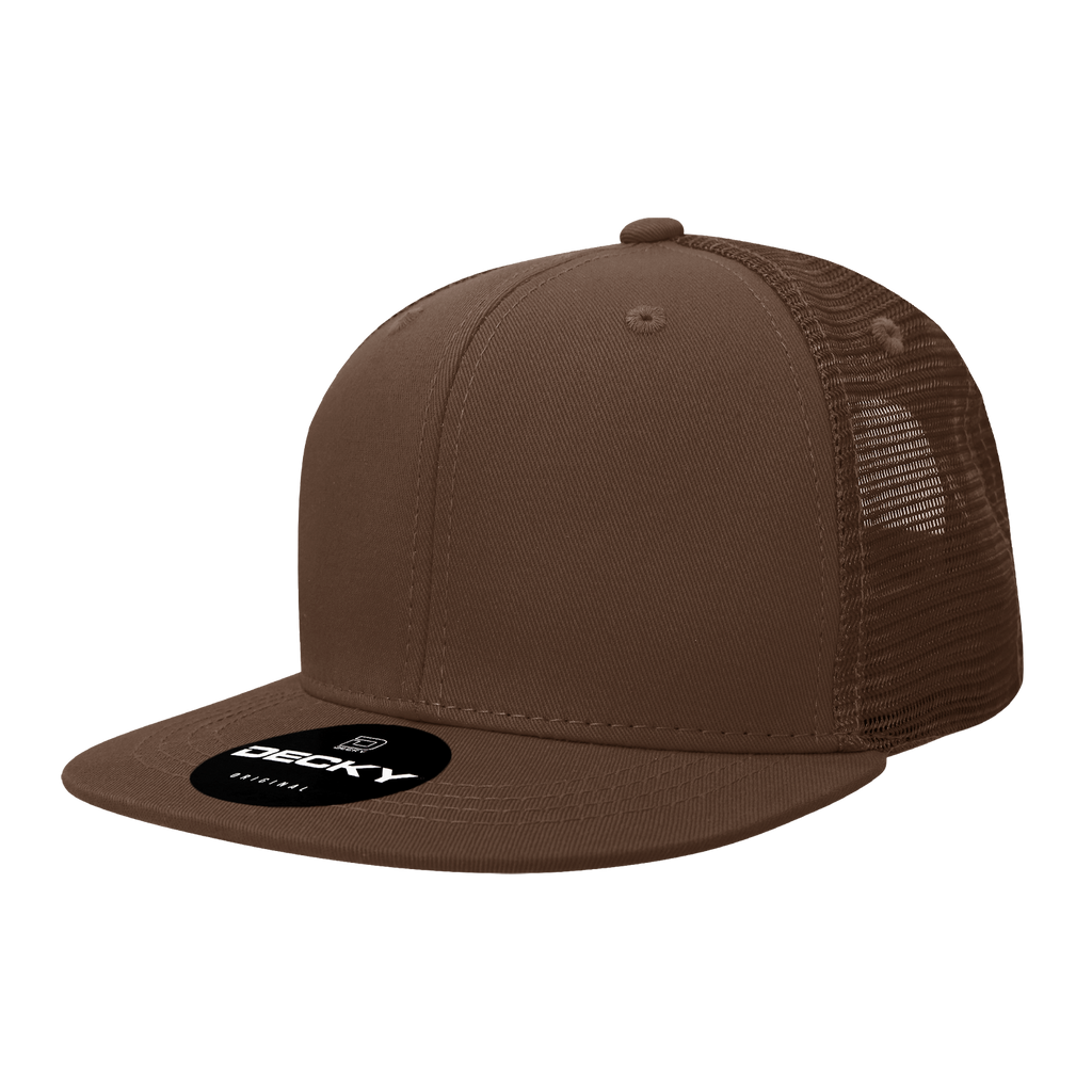 Decky 1052 6 Panel High Profile Structured Acrylic/Polyester Trucker