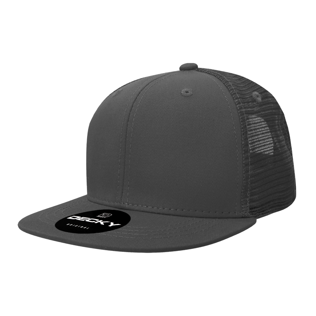 Decky 1052 6 Panel High Profile Structured Acrylic/Polyester Trucker