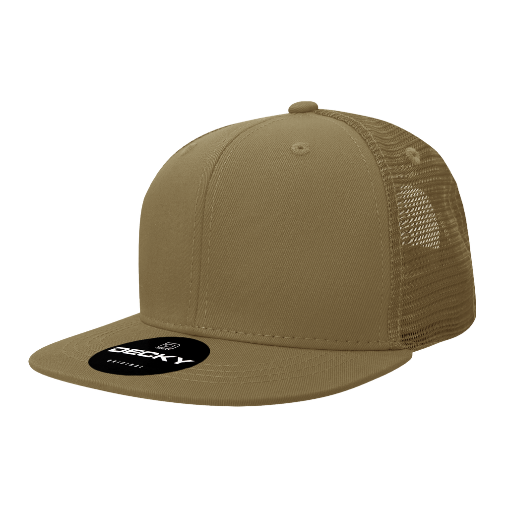 Decky 1052 6 Panel High Profile Structured Acrylic/Polyester Trucker