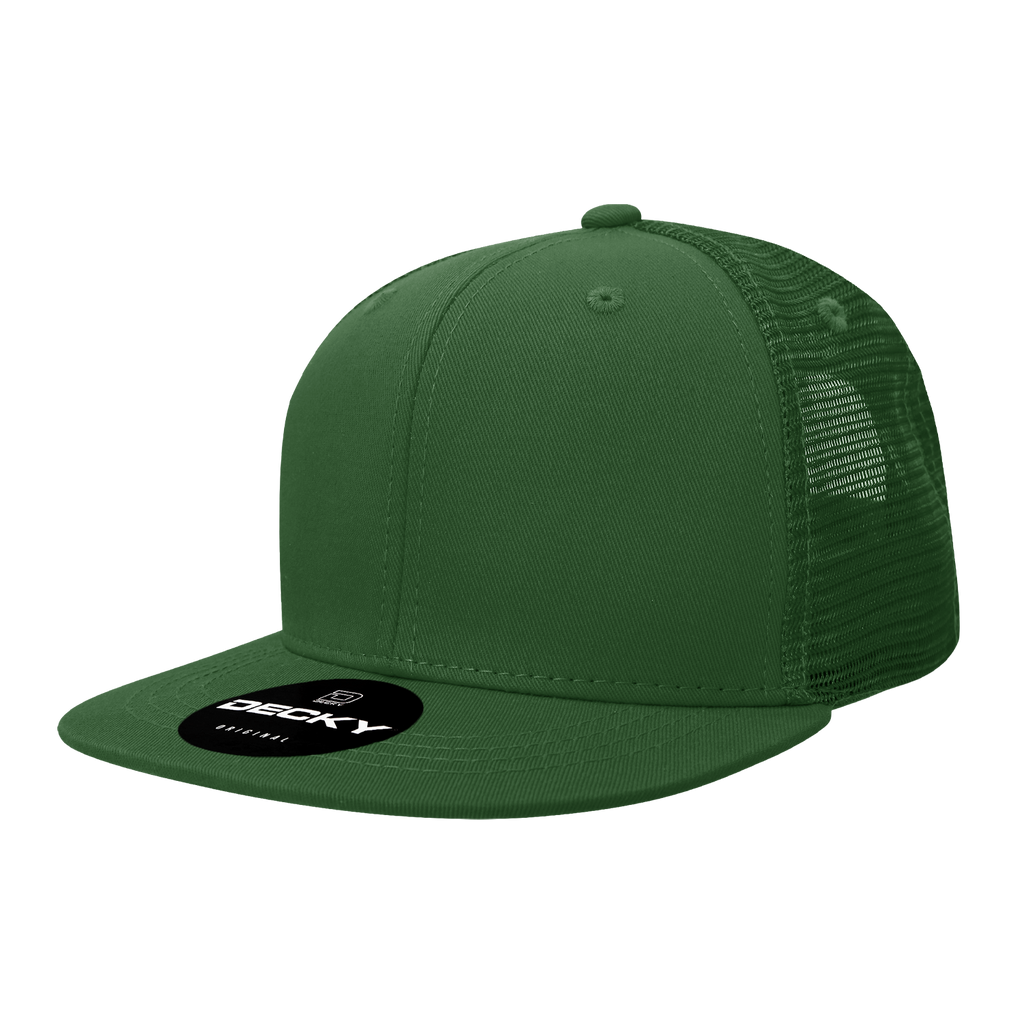 Decky 1052 6 Panel High Profile Structured Acrylic/Polyester Trucker