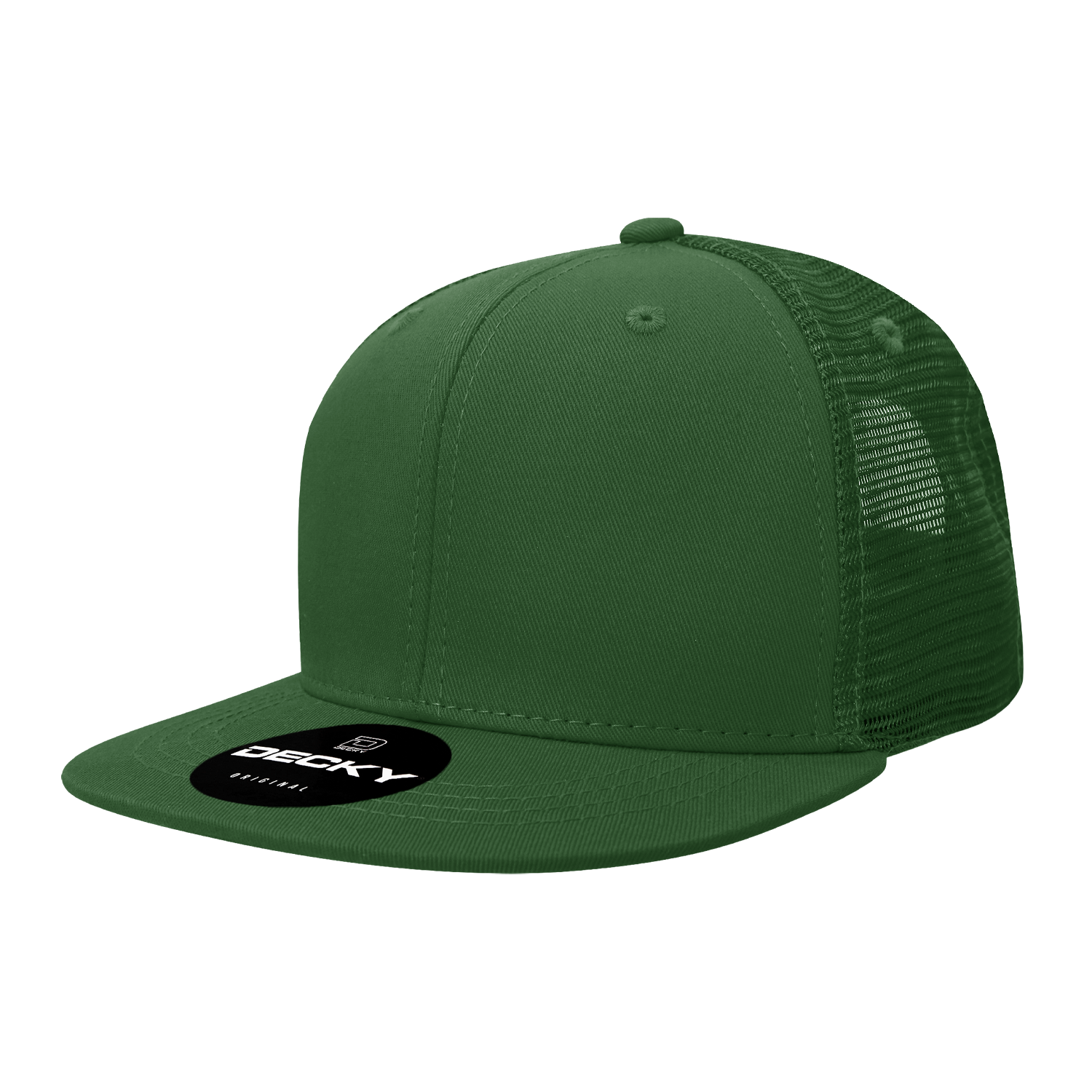 Decky 1052 6 Panel High Profile Structured Acrylic/Polyester Trucker