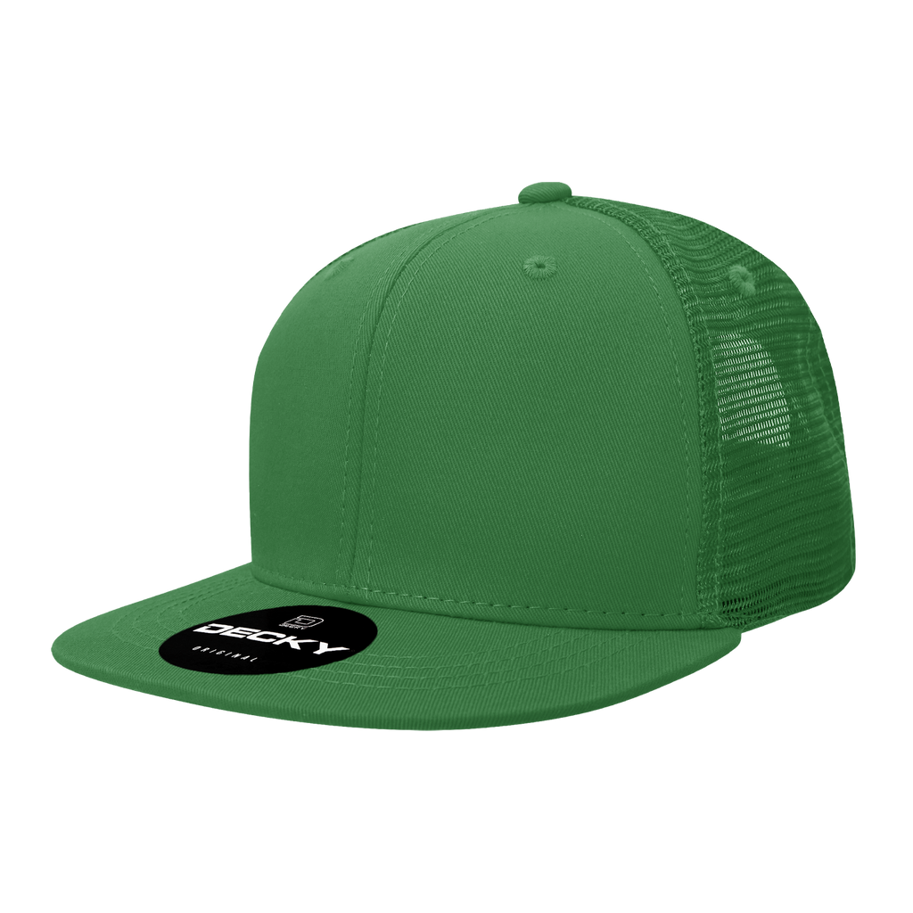 Decky 1052 6 Panel High Profile Structured Acrylic/Polyester Trucker