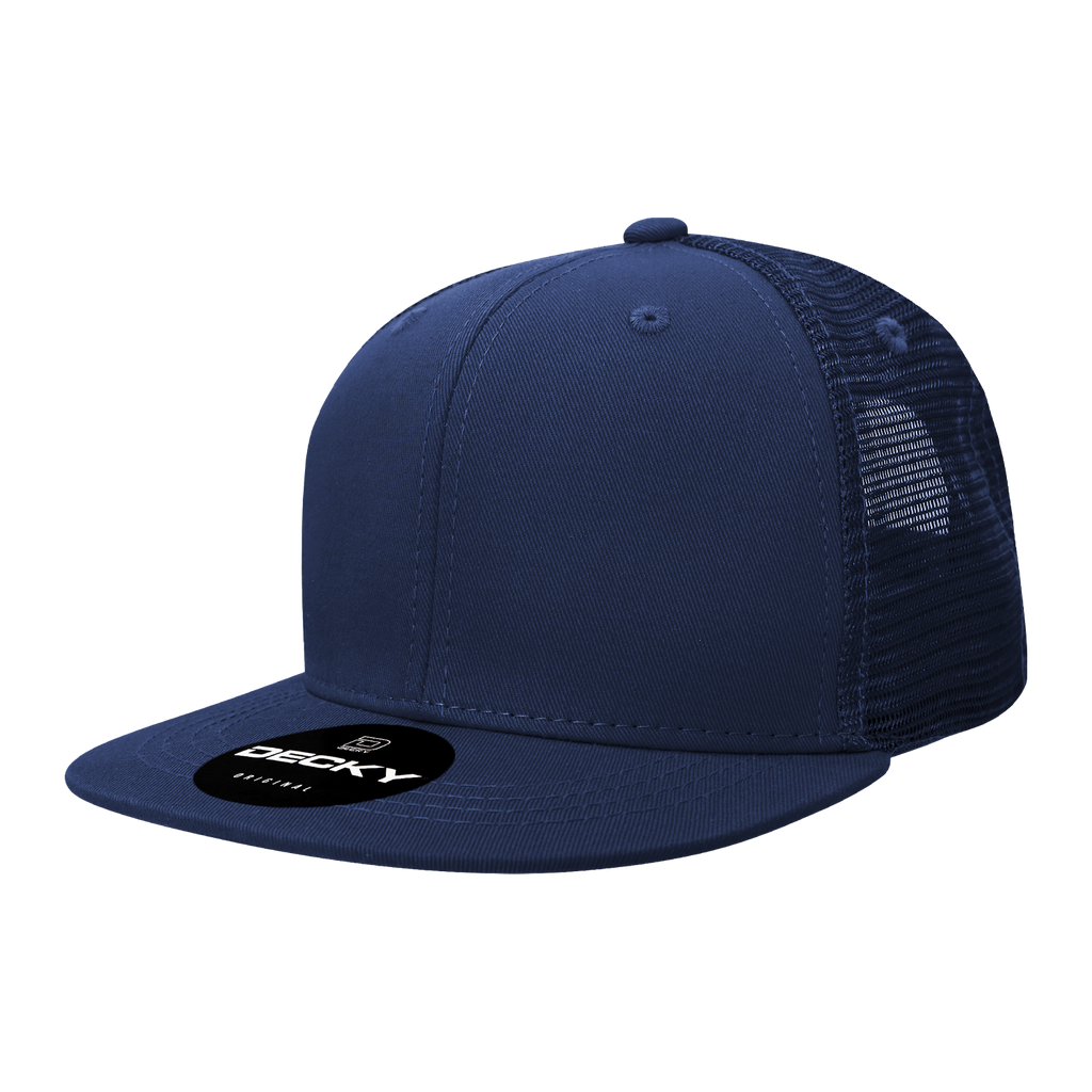 Decky 1052 6 Panel High Profile Structured Acrylic/Polyester Trucker