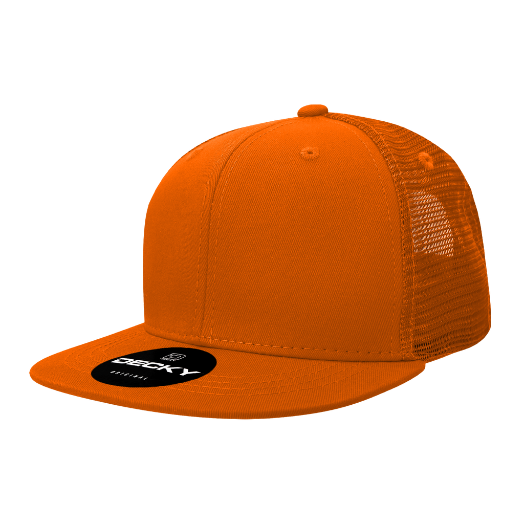 Decky 1052 6 Panel High Profile Structured Acrylic/Polyester Trucker