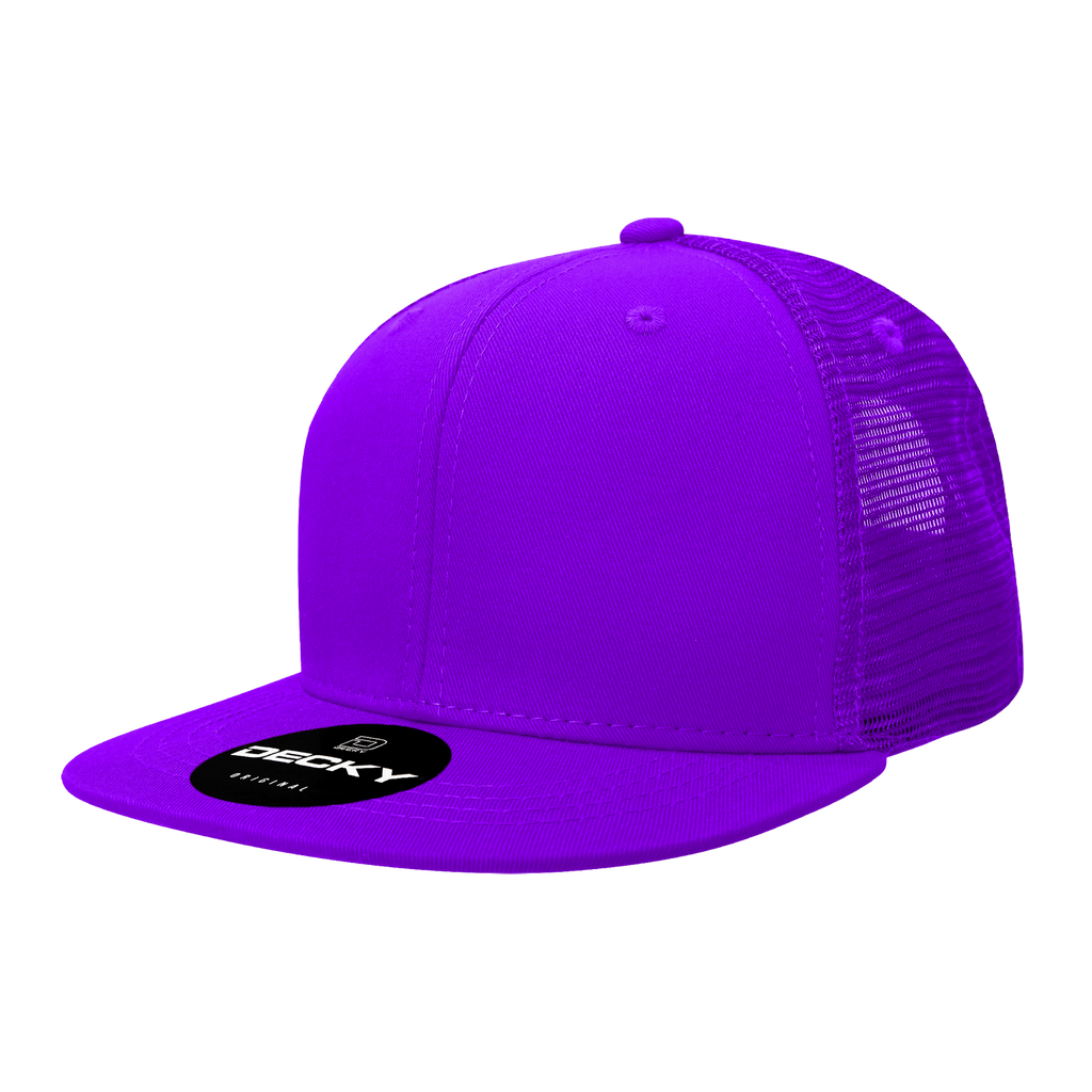 Decky 1052 6 Panel High Profile Structured Acrylic/Polyester Trucker