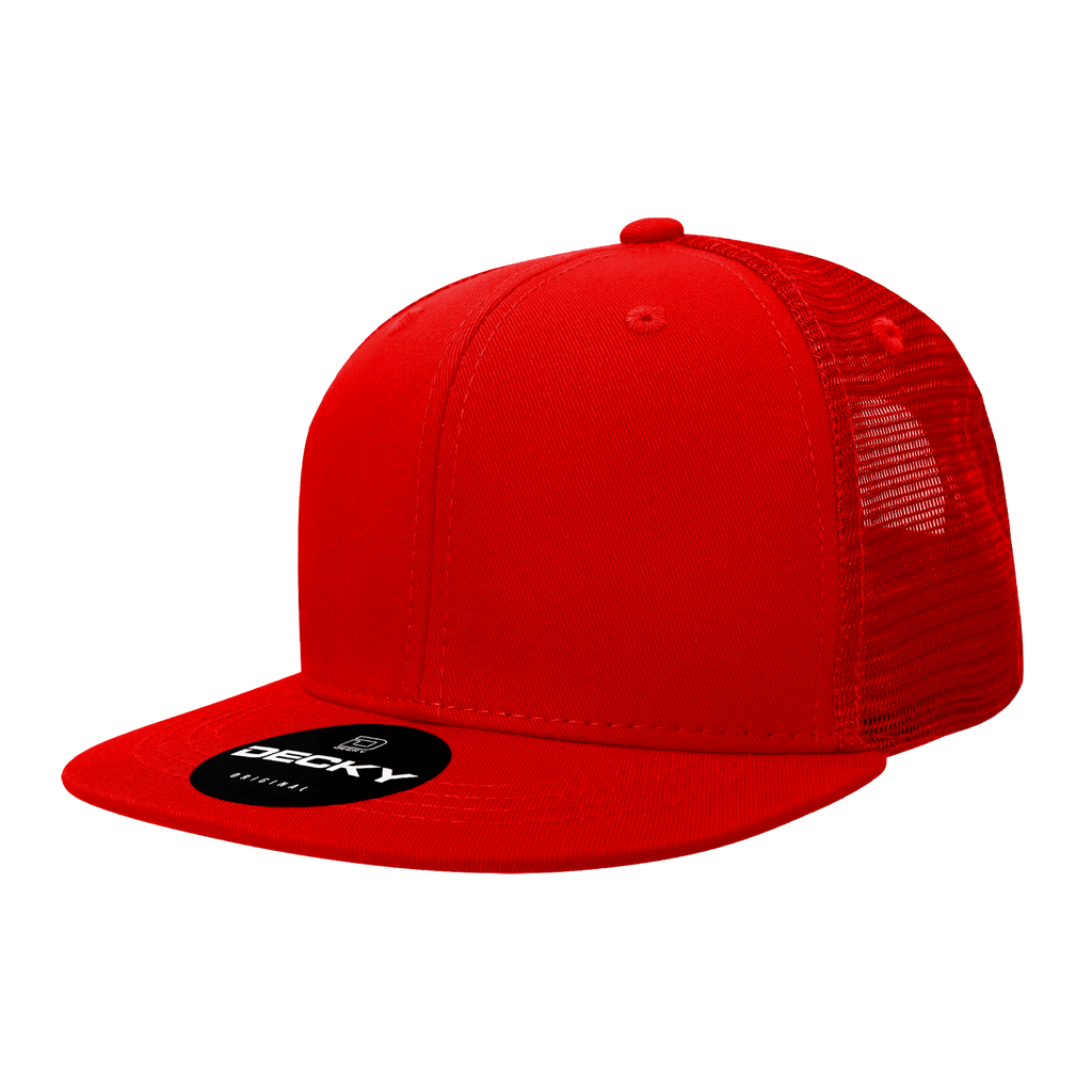 Decky 1052 6 Panel High Profile Structured Acrylic/Polyester Trucker