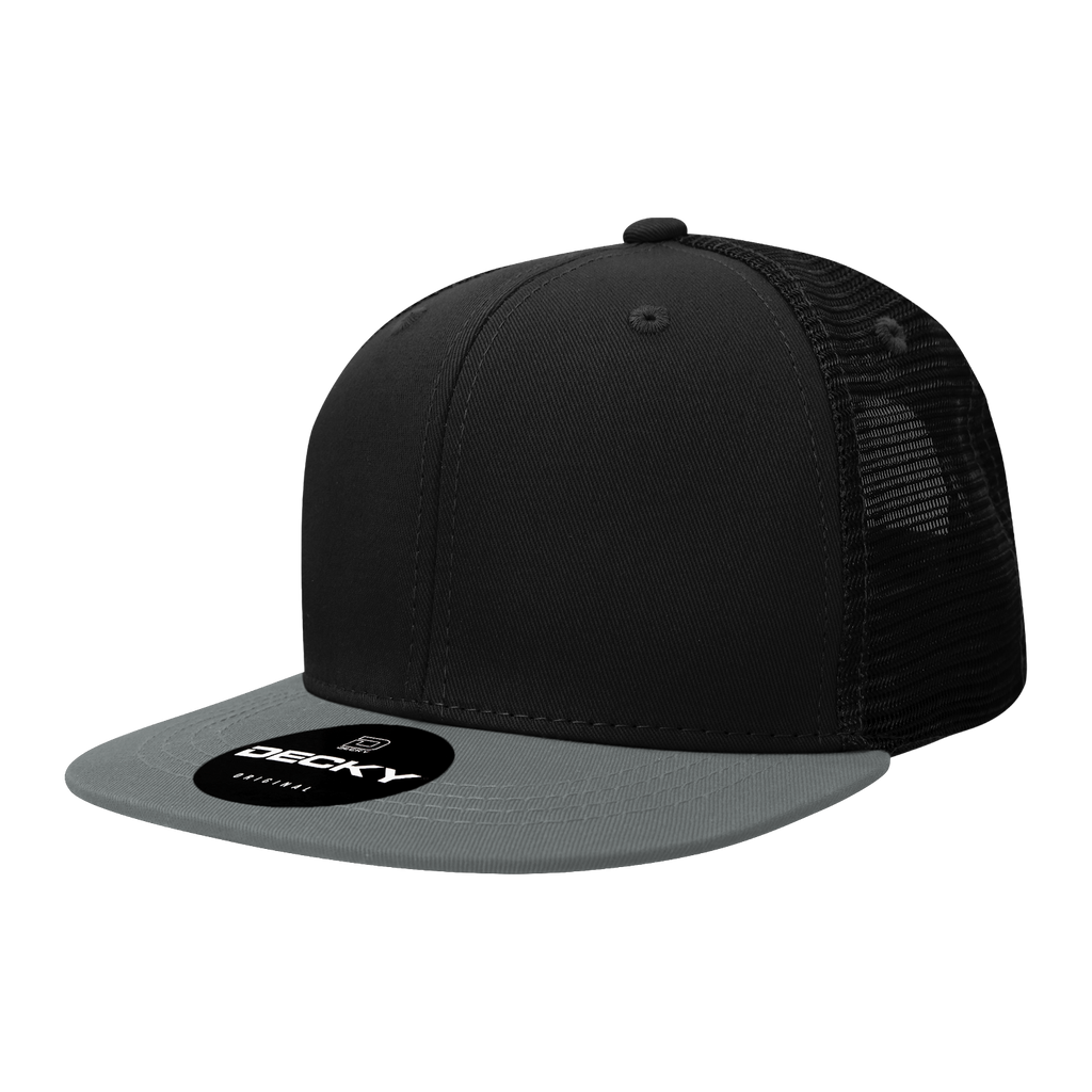 Decky 1052 6 Panel High Profile Structured Acrylic/Polyester Trucker