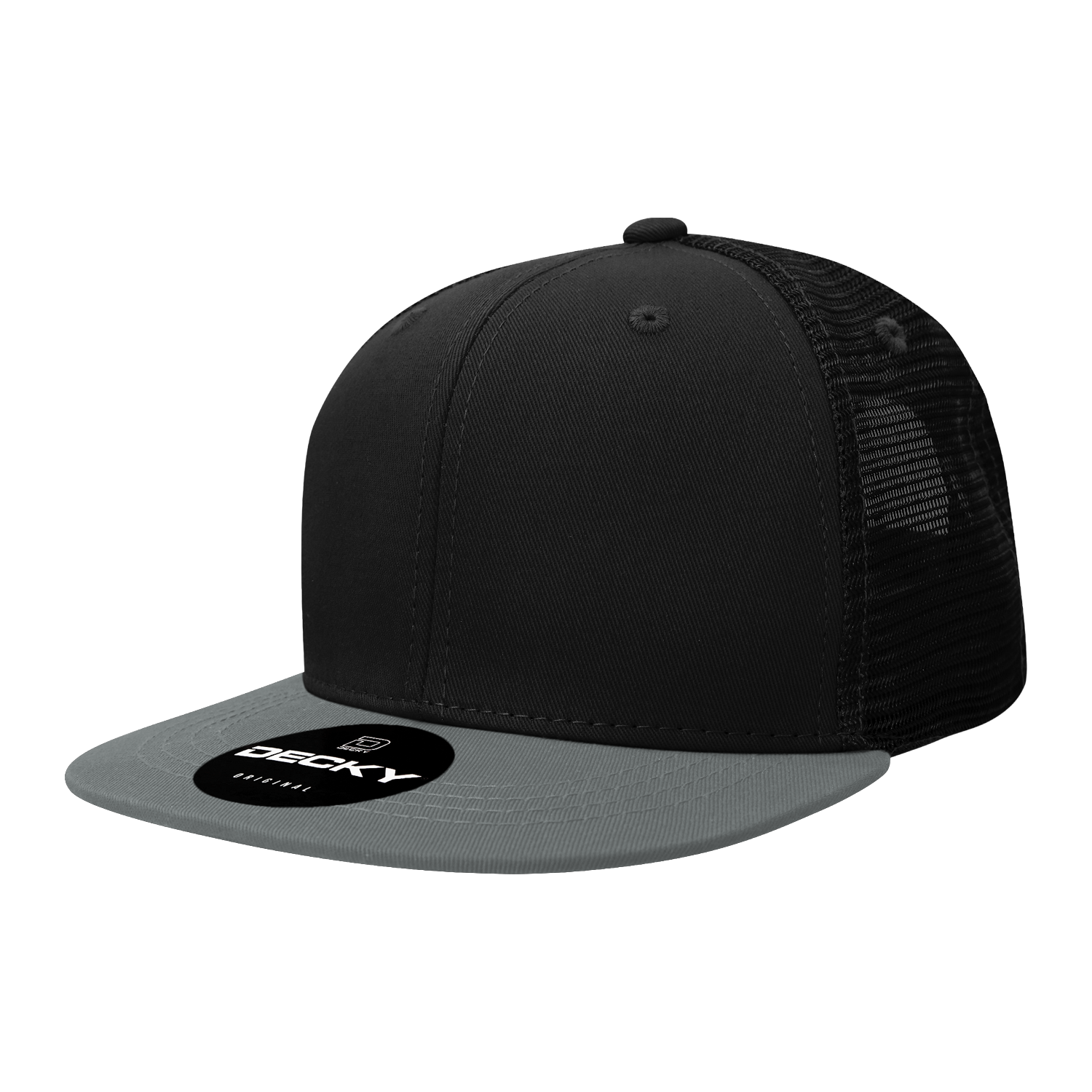 Decky 1052 6 Panel High Profile Structured Acrylic/Polyester Trucker