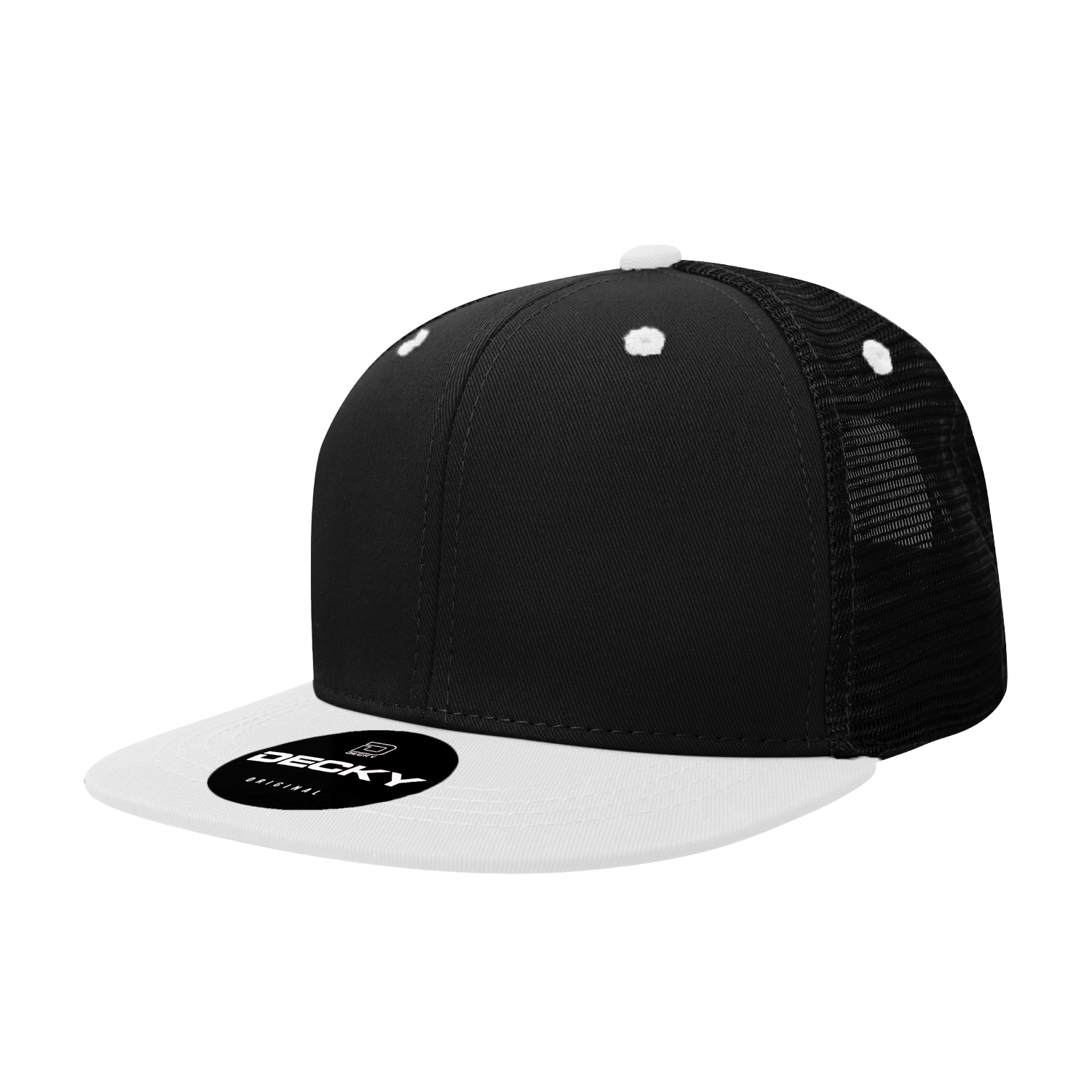 Decky 1052 6 Panel High Profile Structured Acrylic/Polyester Trucker