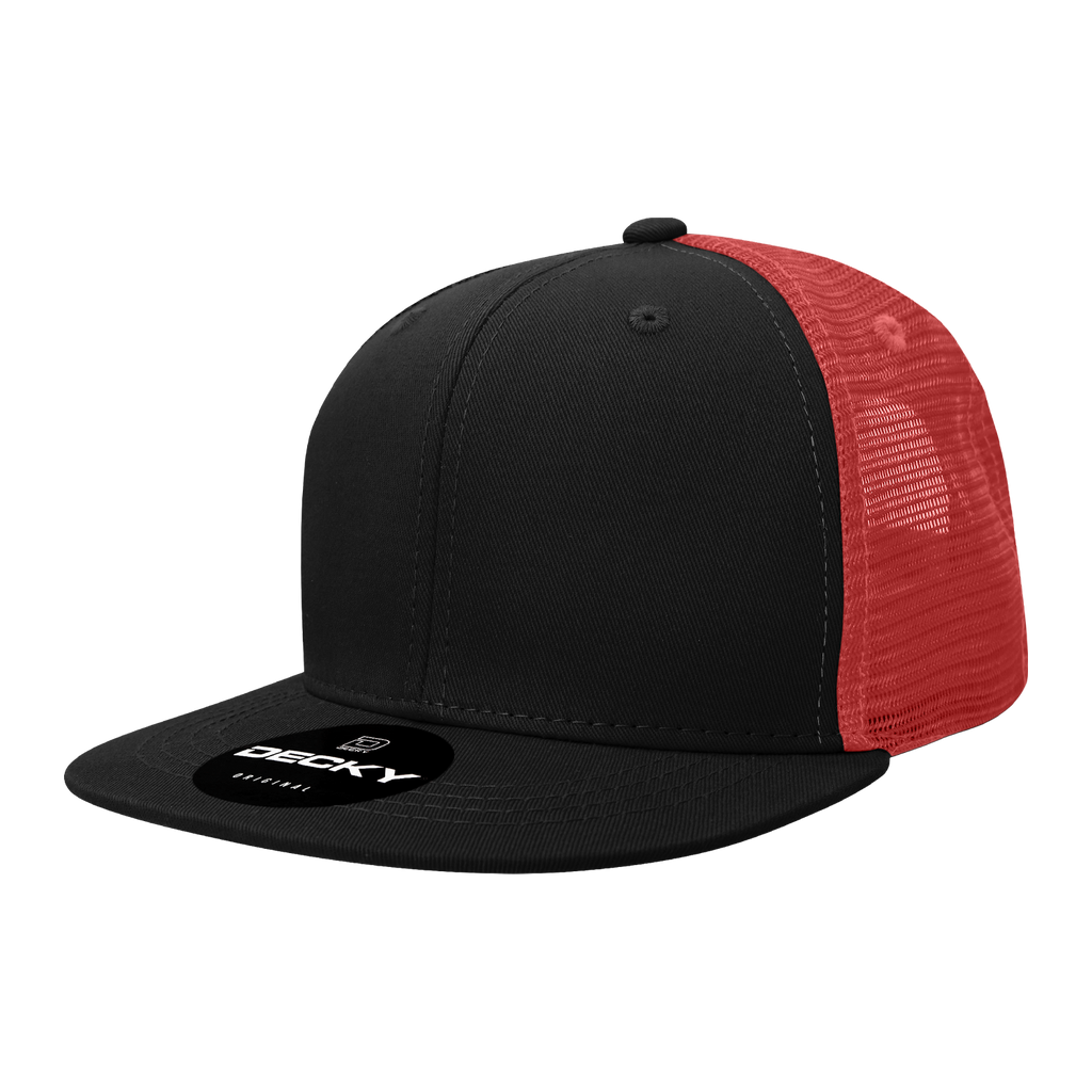 Decky 1052 6 Panel High Profile Structured Acrylic/Polyester Trucker