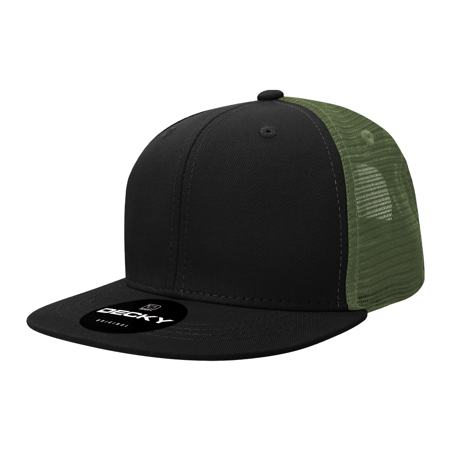 Decky 1052 6 Panel High Profile Structured Acrylic/Polyester Trucker