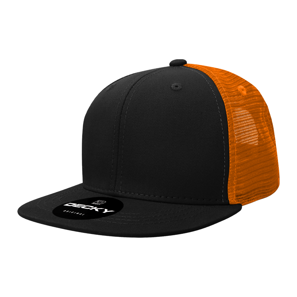 Decky 1052 6 Panel High Profile Structured Acrylic/Polyester Trucker