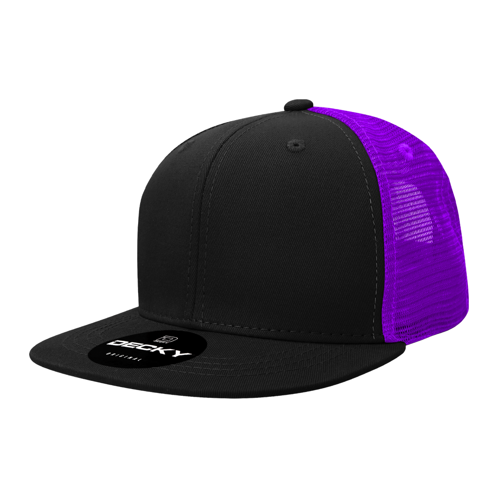 Decky 1052 6 Panel High Profile Structured Acrylic/Polyester Trucker