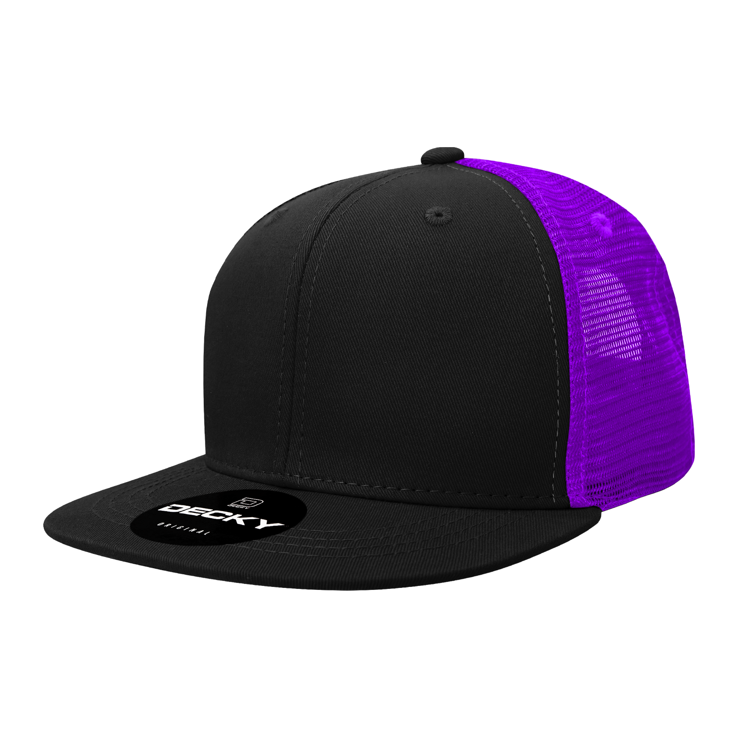 Decky 1052 6 Panel High Profile Structured Acrylic/Polyester Trucker