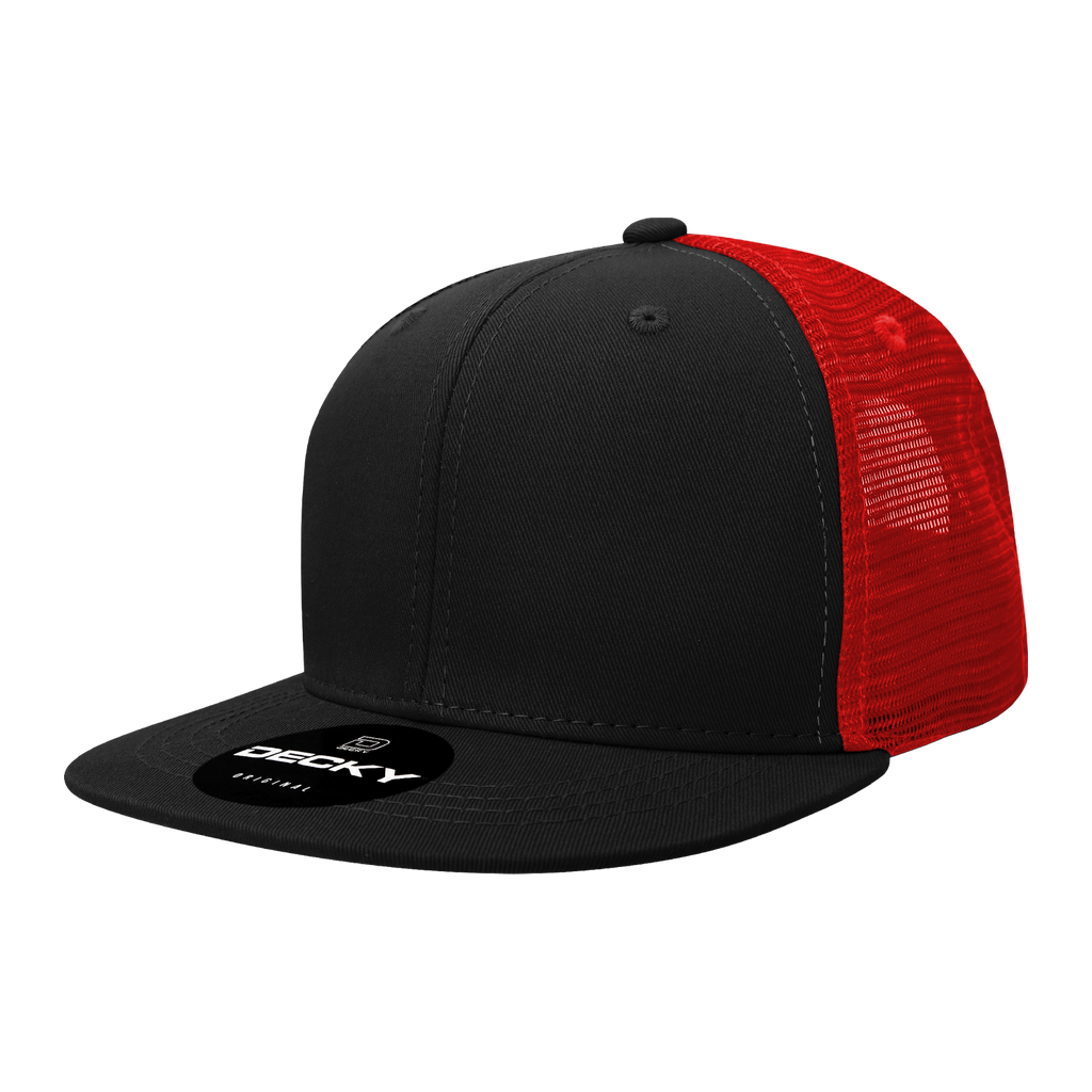 Decky 1052 6 Panel High Profile Structured Acrylic/Polyester Trucker