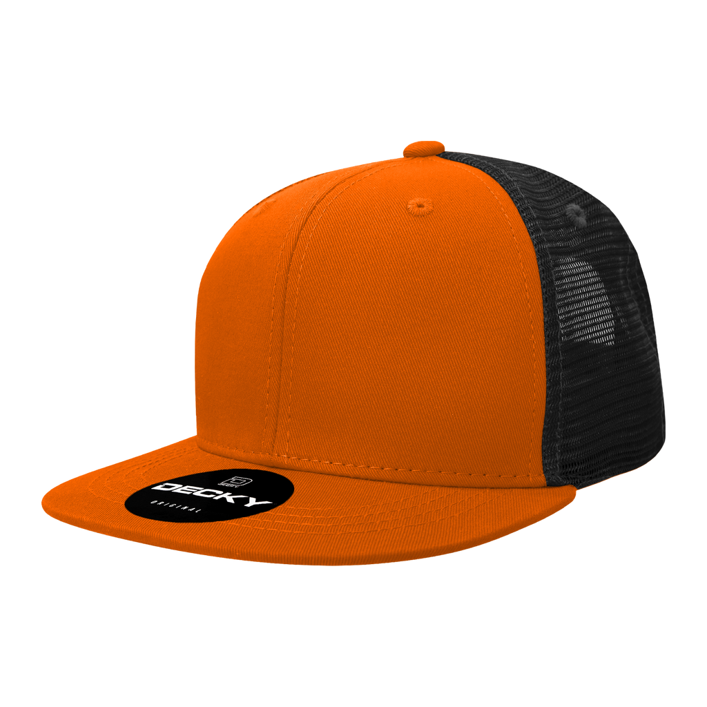 Decky 1052 6 Panel High Profile Structured Acrylic/Polyester Trucker