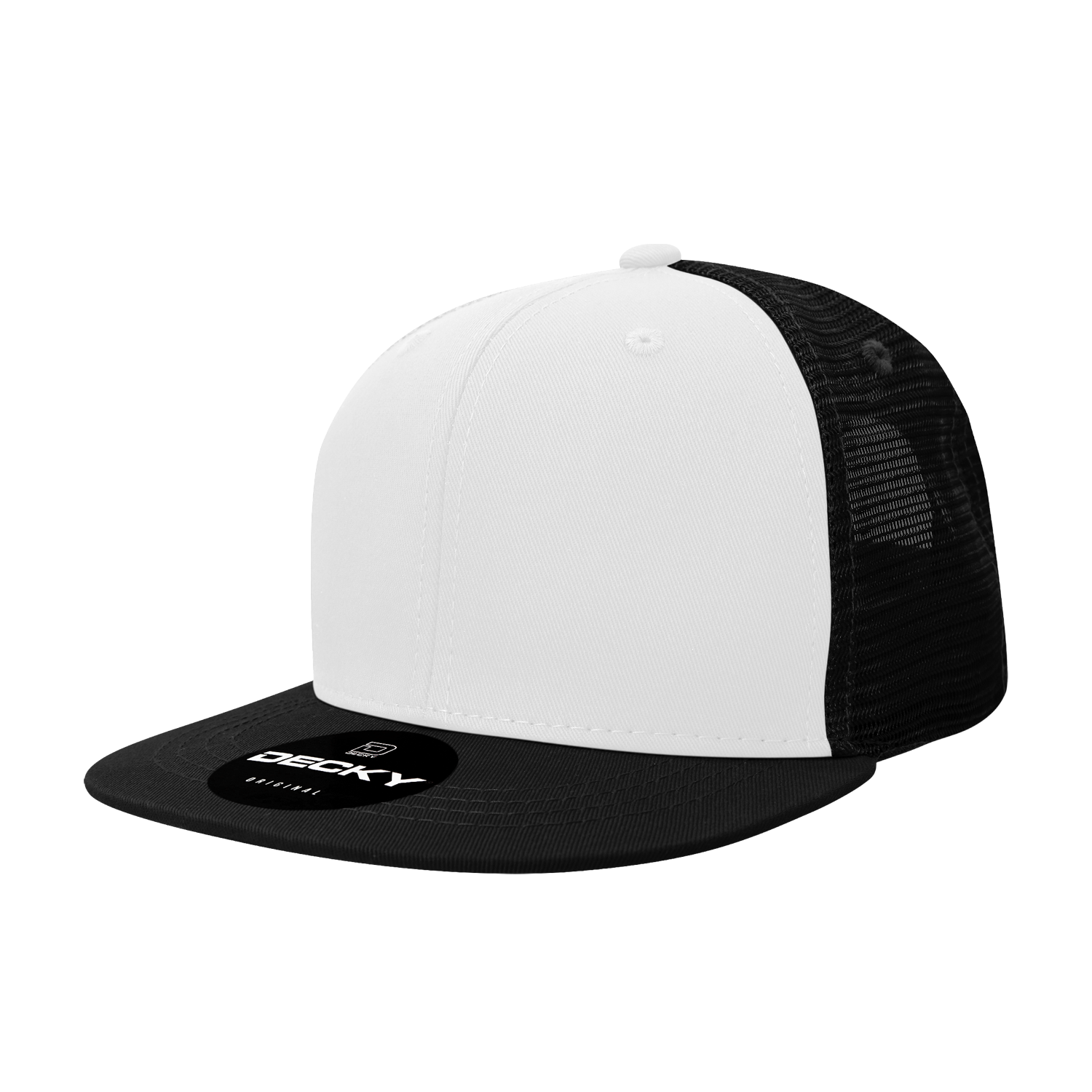 Decky 1052 6 Panel High Profile Structured Acrylic/Polyester Trucker