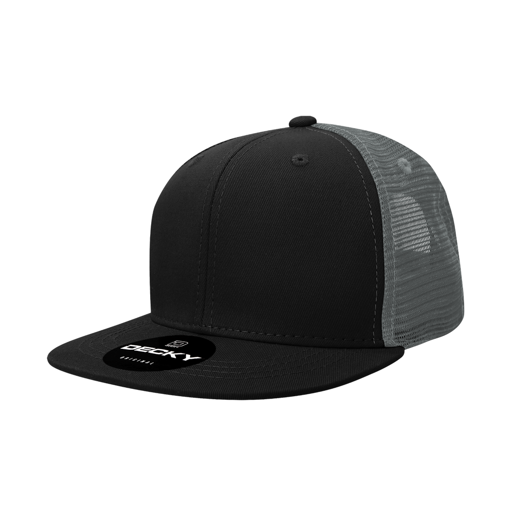 Decky 1052 6 Panel High Profile Structured Acrylic/Polyester Trucker