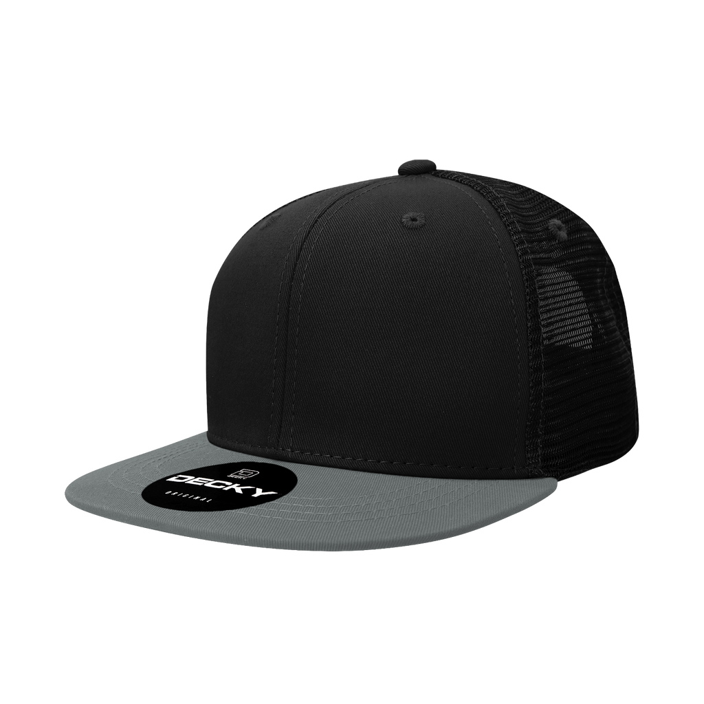 Decky 1052 6 Panel High Profile Structured Acrylic/Polyester Trucker