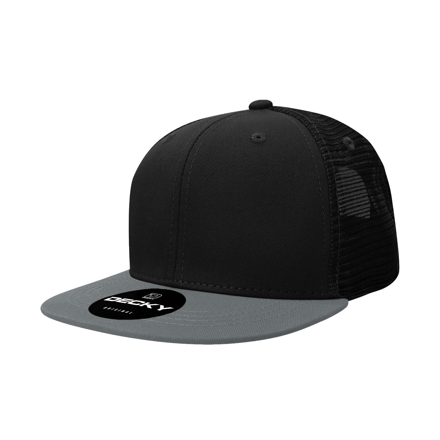 Decky 1052 6 Panel High Profile Structured Acrylic/Polyester Trucker