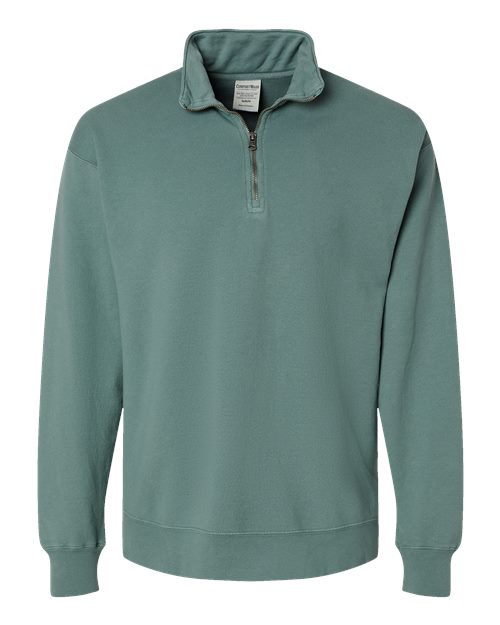 ComfortWash by Hanes GDH425 Unisex Garment-Dyed Quarter-Zip Sweatshirt