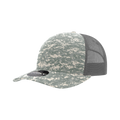 Decky 1054 6 Panel Mid Profile Structured Camo Trucker