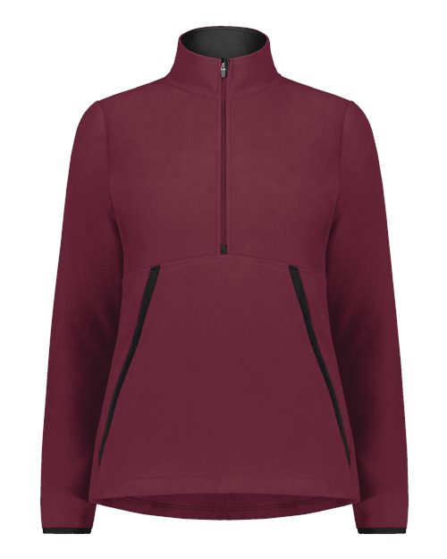 Augusta Sportswear 6857 Women's Eco Revive™ Polar Fleece Quarter-Zip Pullover