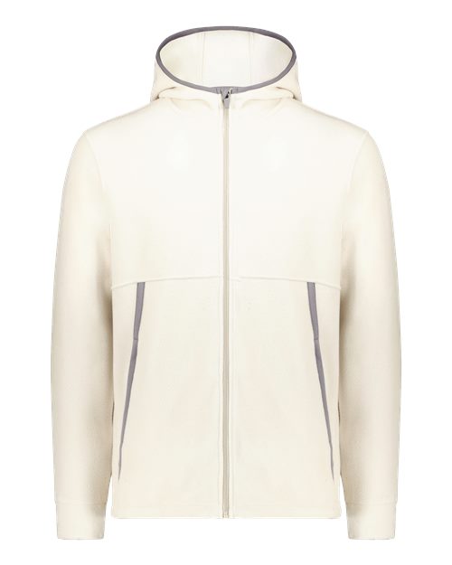 Augusta Sportswear 6858 Unisex Eco Revive™ Polar Fleece Hooded Full-Zip Jacket