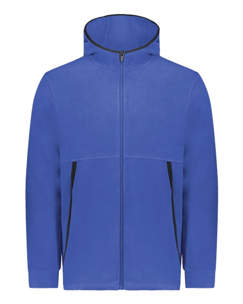 Augusta Sportswear 6858 Unisex Eco Revive™ Polar Fleece Hooded Full-Zip Jacket
