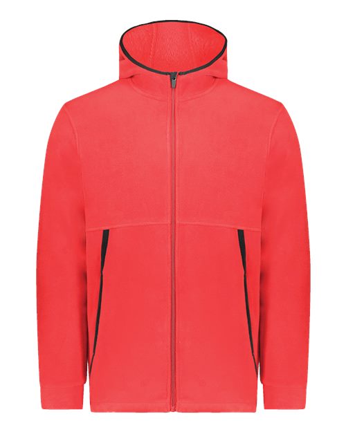 Augusta Sportswear 6858 Unisex Eco Revive™ Polar Fleece Hooded Full-Zip Jacket