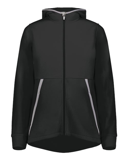 Augusta Sportswear 6860 Women's Eco Revive™ Polar Fleece Hooded Full-Zip Jacket