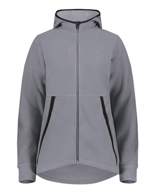 Augusta Sportswear 6860 Women's Eco Revive™ Polar Fleece Hooded Full-Zip Jacket