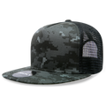 Decky 1063 5 Panel High Profile Structured Cotton/Poly Blend Trucker