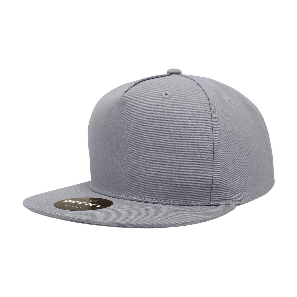 Decky 1064 5 Panel High Profile Structured Cotton Blend Snapback