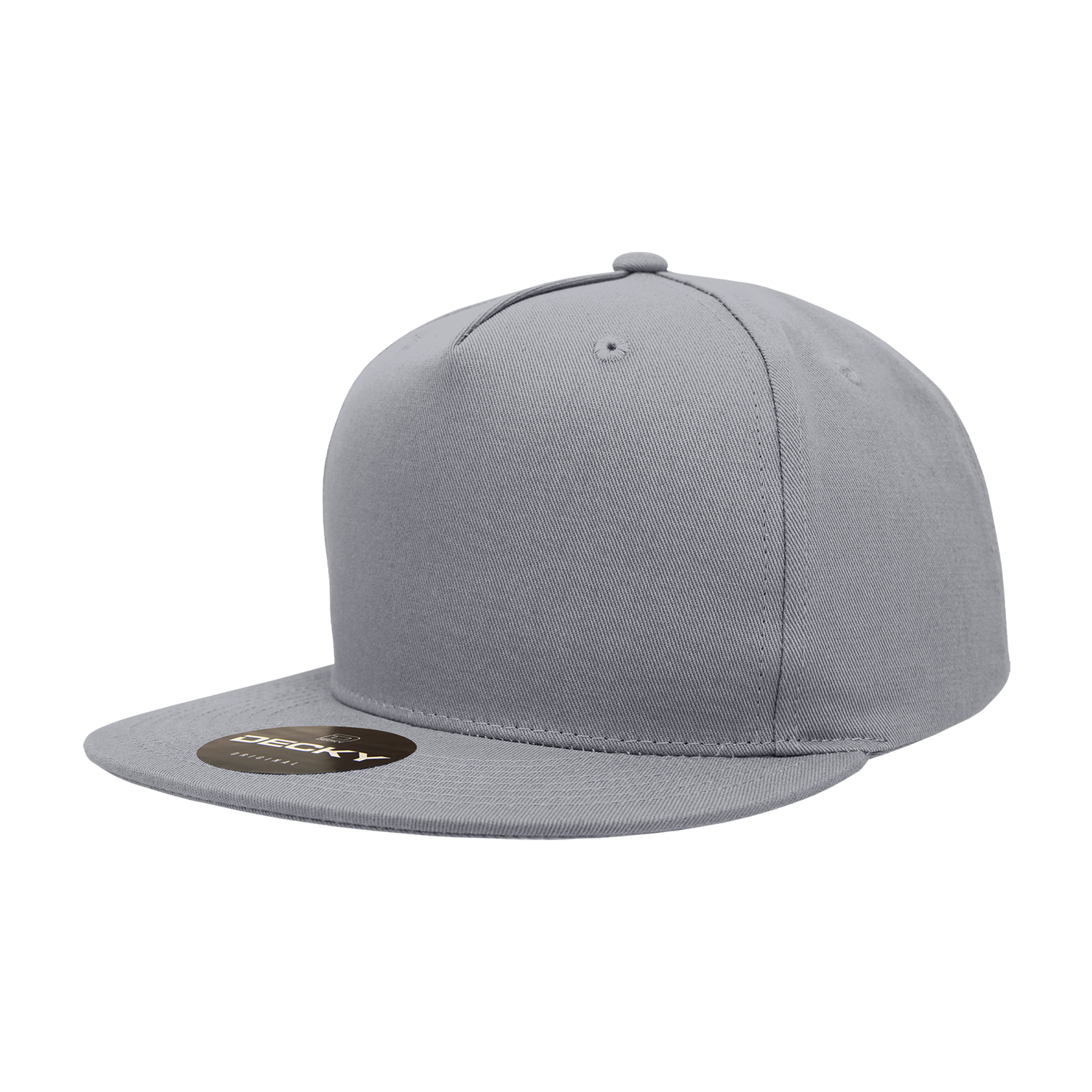Decky 1064 5 Panel High Profile Structured Cotton Blend Snapback