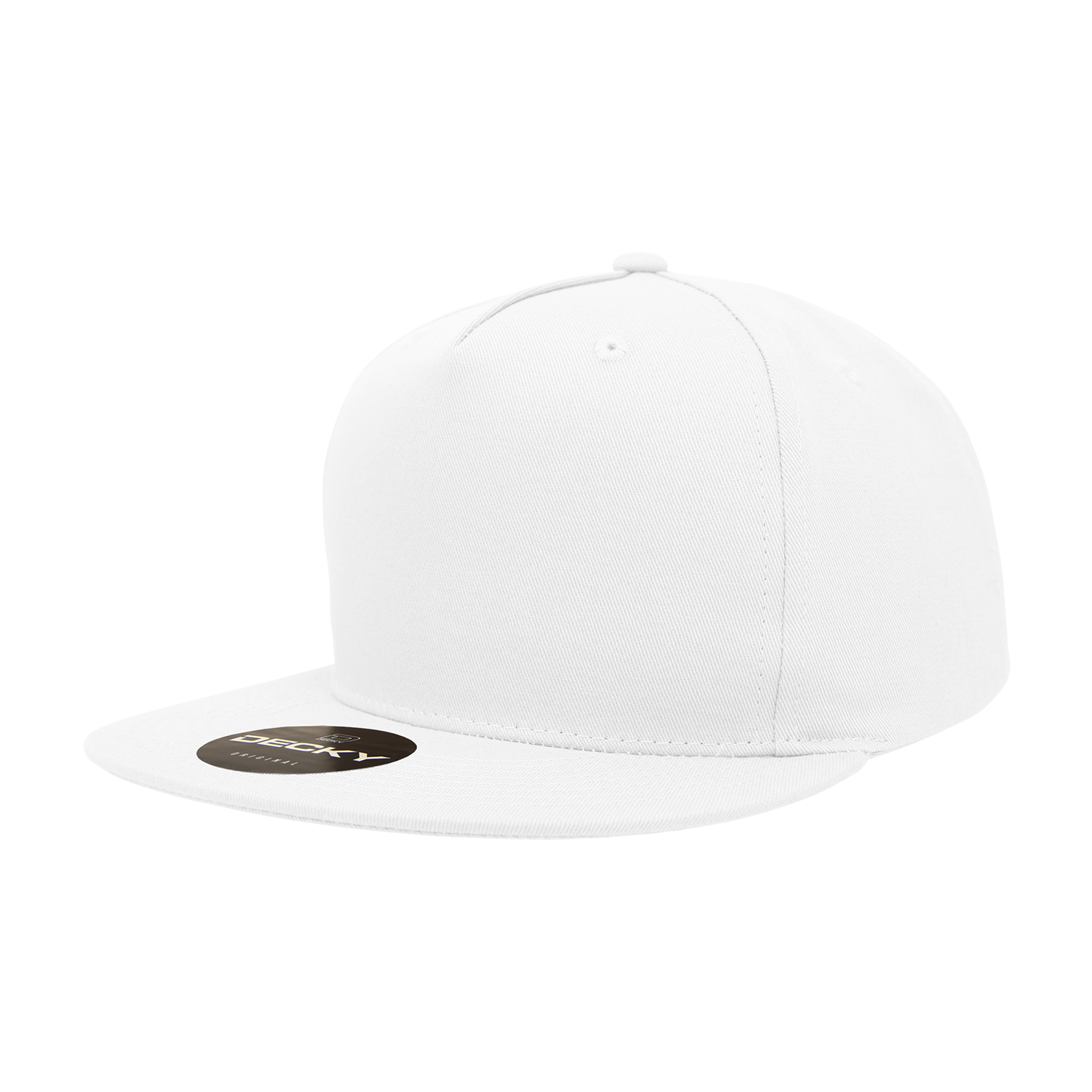 Decky 1064 5 Panel High Profile Structured Cotton Blend Snapback