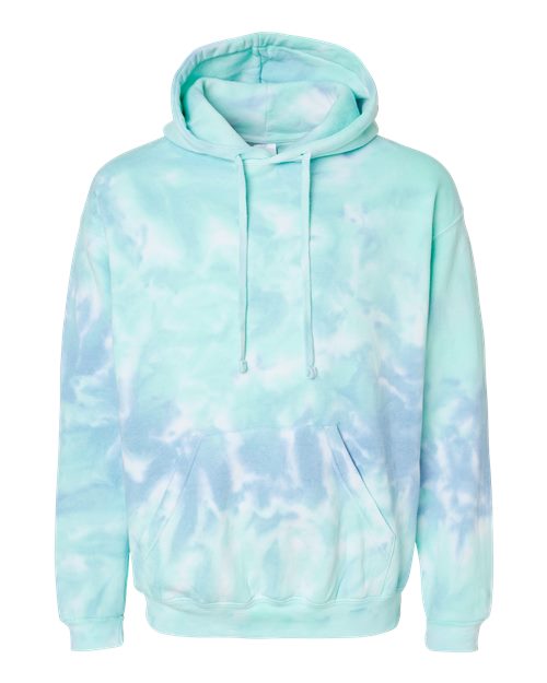 Colortone 8777 Unisex Tie-Dyed Hooded Sweatshirt