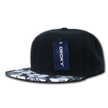 Decky 1066 Floral Visor Snapbacks