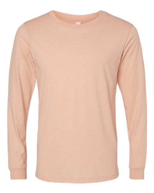 BELLA + CANVAS 3501CVC Heather CVC Long Sleeve Tee