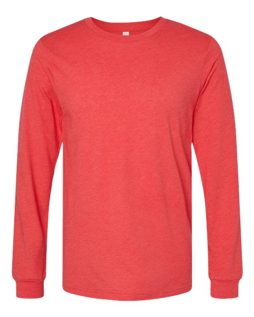BELLA + CANVAS 3501CVC Heather CVC Long Sleeve Tee
