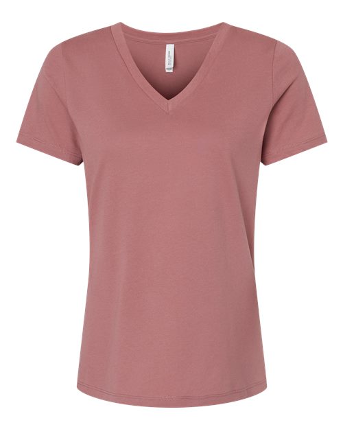 BELLA + CANVAS 6405 Women’s Relaxed Jersey V-Neck Tee